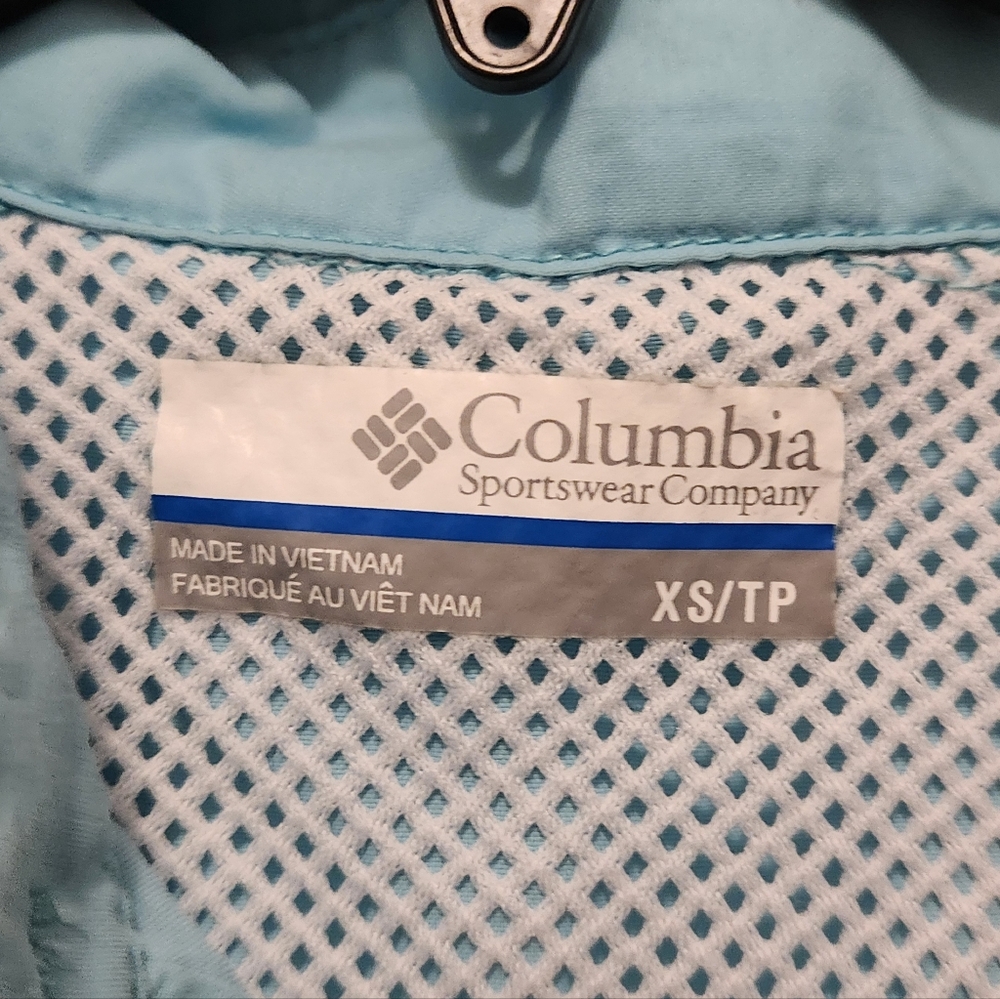 Columbia PFG Women's Teal Short Sleeve Shirt Size XS - Picture 2 of 15